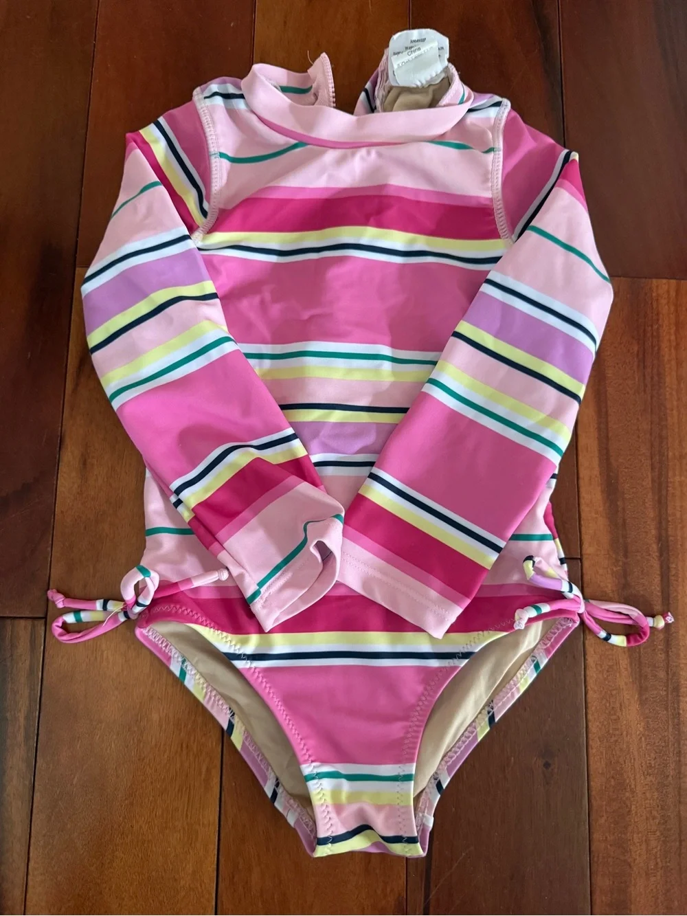 Lot of 3T Girls Swim Reusable Water Diapers, Cover Up, Long Sleeve Swimsuit